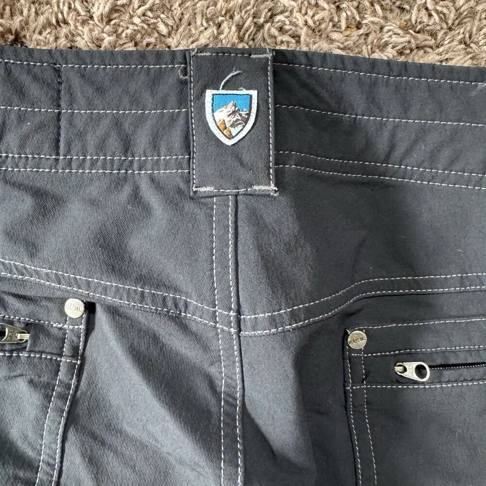 Kuhl Destroyr Pants Mens 38x30 Black Outdoor Hiking Destroyer Stretch Outdoor